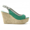 Women sandals 5001 bufo green