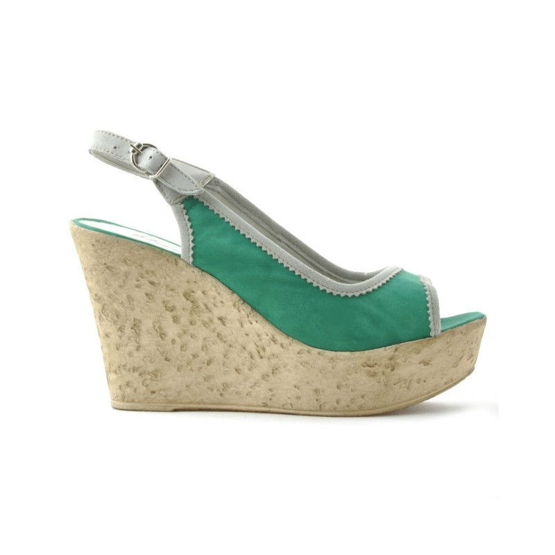 Women sandals 5001 bufo green