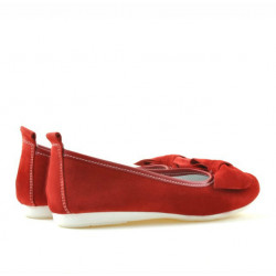 Children shoes 141 red velour
