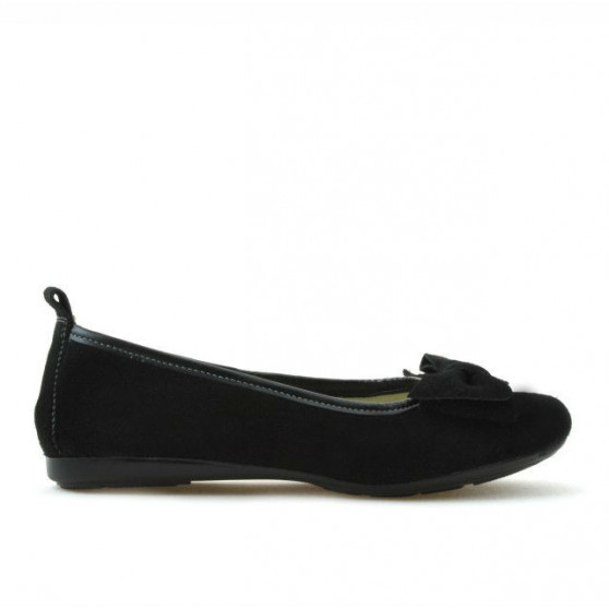 Children shoes 141 black velour