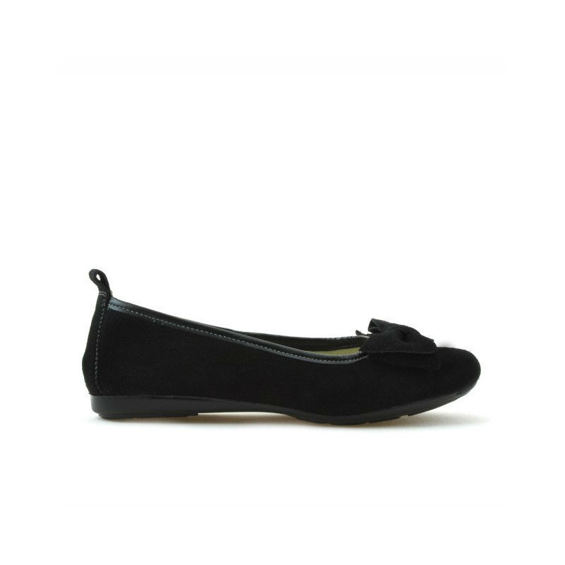 Children shoes 141 black velour