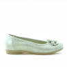Children shoes 129 patent beige