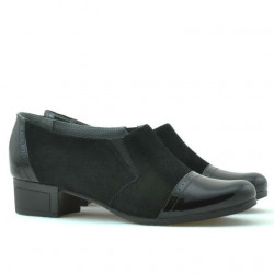 Women casual shoes 651 patent black combined