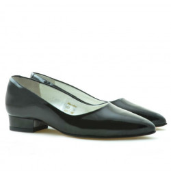 Women casual shoes 1248 patent black