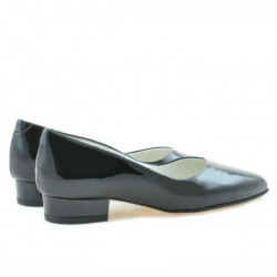 Women casual shoes 1248 patent black