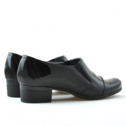 Women casual shoes 651 patent black 