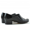 Women casual shoes 651 patent black 