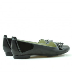 Women casual shoes 639 patent black