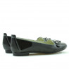 Women casual shoes 639 patent black
