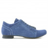 Women casual shoes 645 indigo velour