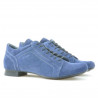 Women casual shoes 645 indigo velour