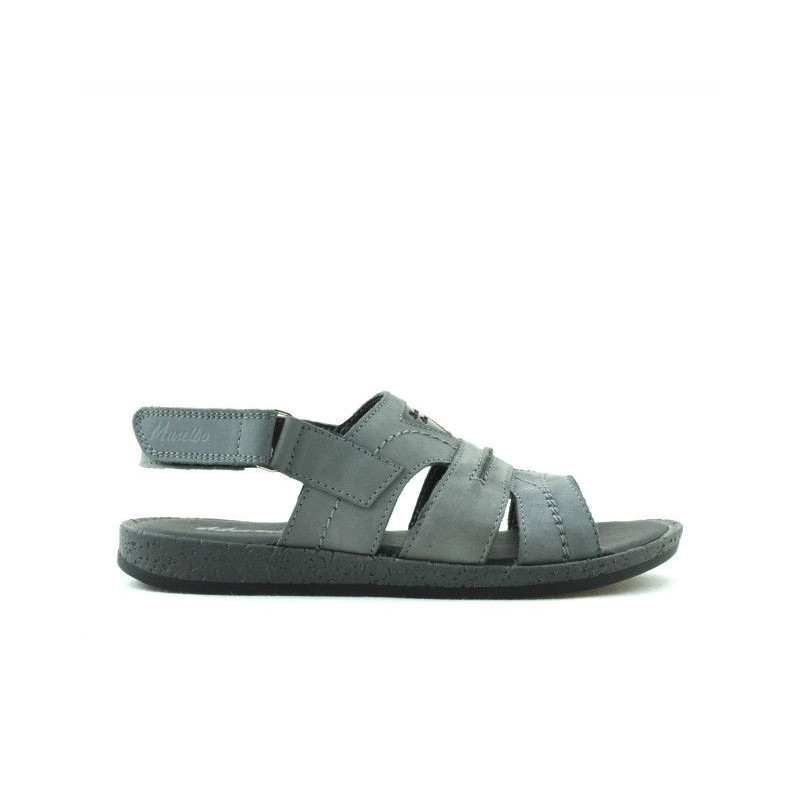Children sandals 323 bufo gray