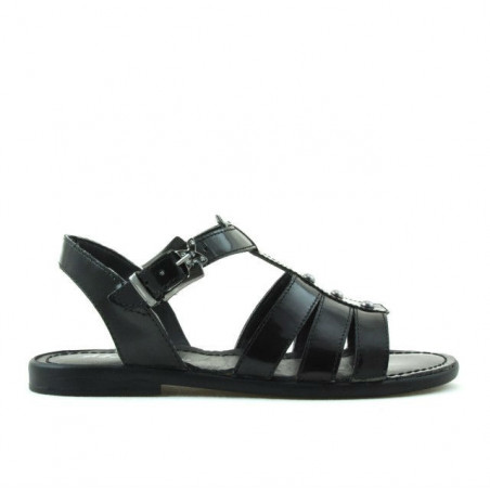 Children sandals 530 patent black