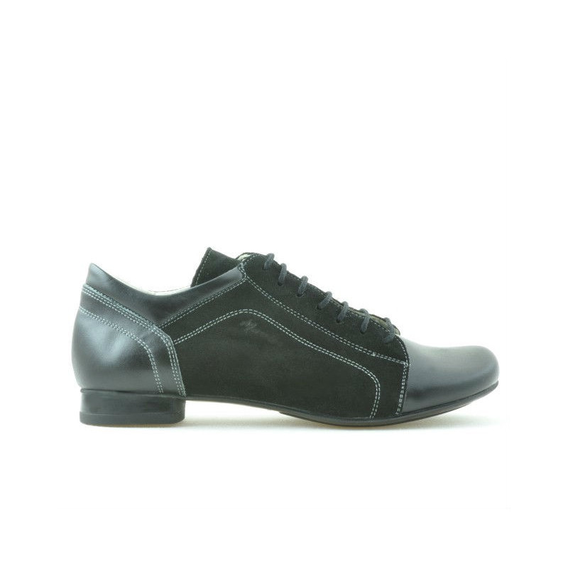Women casual shoes 645 black combined