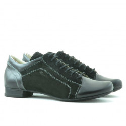 Women casual shoes 645 black combined
