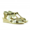 Children sandals 533 golden combined