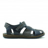 Children sandals 324 indigo+gray