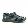 Children sandals 324 indigo+gray