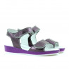 Children sandals 532 purple pearl