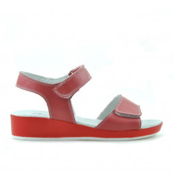 Children sandals 532 red coral