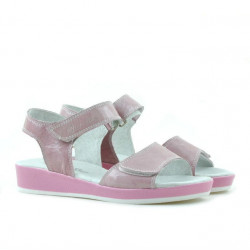 Children sandals 532 patent pink