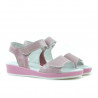 Children sandals 532 patent pink
