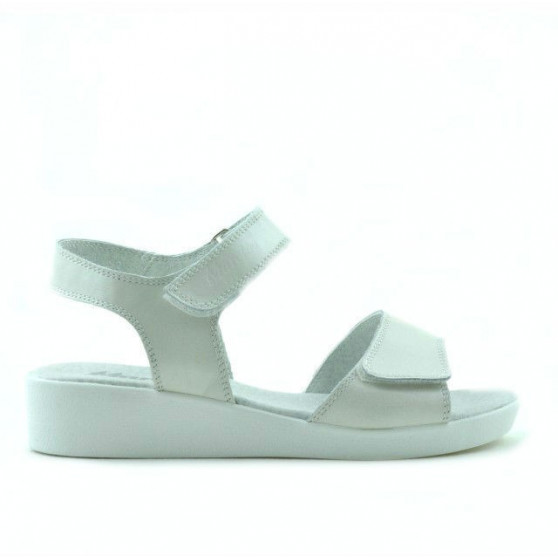 Children sandals 532 white pearl