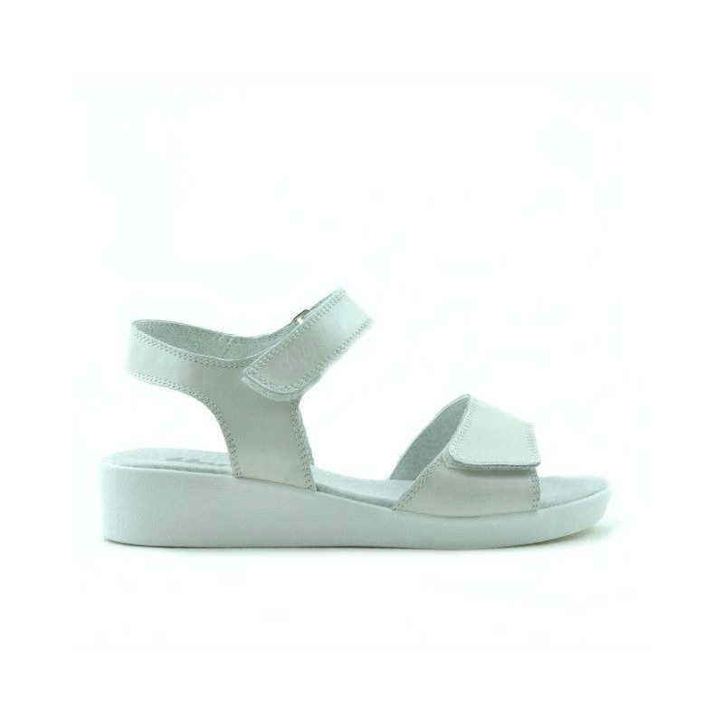 Children sandals 532 white pearl