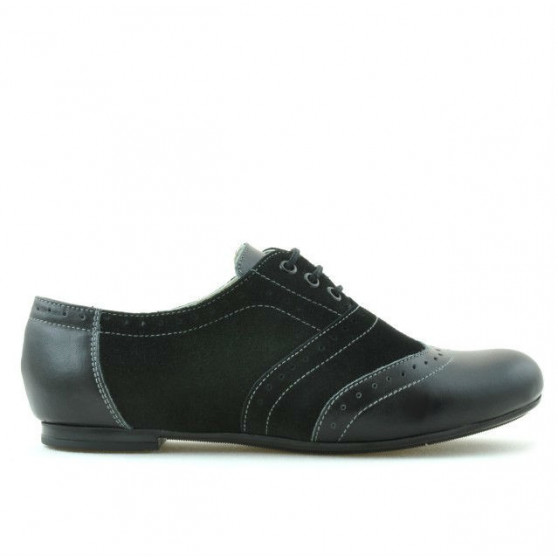 Women casual shoes 186 black combined