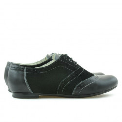Women casual shoes 186 black combined