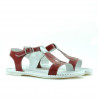 Children sandals 534 patent red