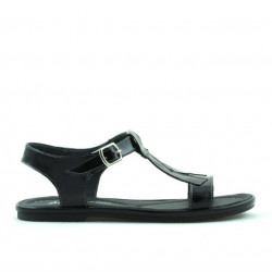 Children sandals 534 patent black