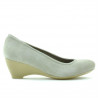 Women casual shoes 152-1 sand velour