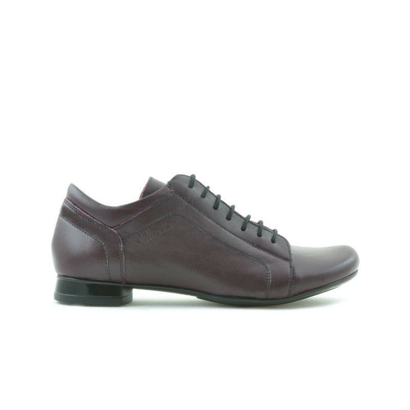 Women casual shoes 645 bordo