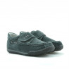 Small children shoes 01c gray velour