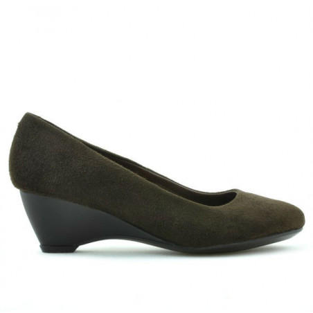 Women casual shoes 152-1 cafe velour