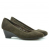 Women casual shoes 152-1 cafe velour
