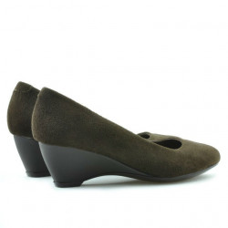 Women casual shoes 152-1 cafe velour