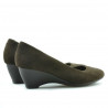 Women casual shoes 152-1 cafe velour