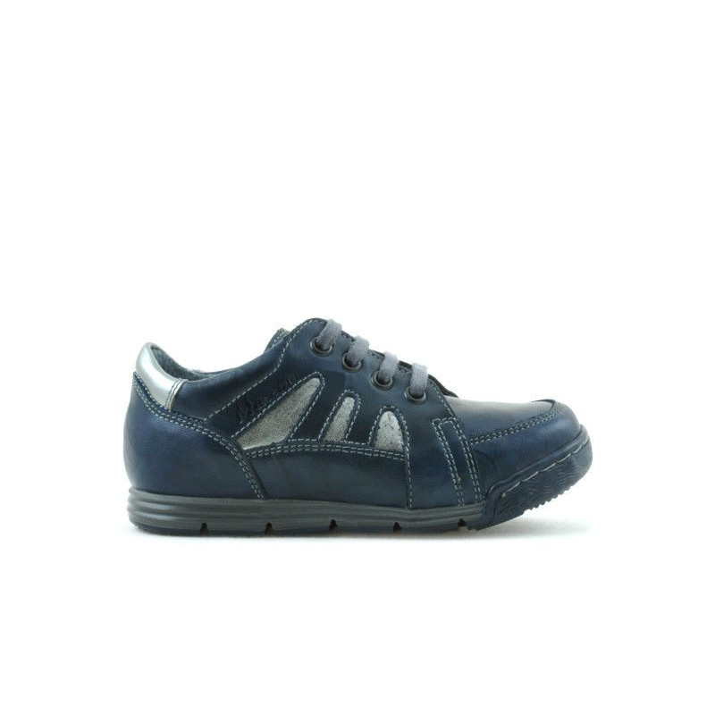 Small children shoes 04c indigo+gray