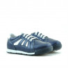 Small children shoes 04c indigo+white