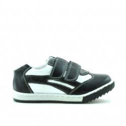 Small children shoes 16c black+white