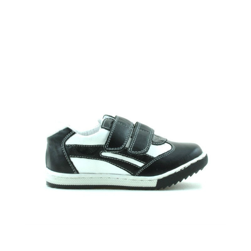 Small children shoes 16c black+white