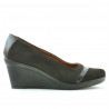 Women casual shoes 647 cafe velour