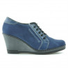 Women casual shoes 625 indigo velour combined