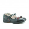 Small children shoes 12c black+bordo