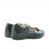 Small children shoes 12c black+bordo