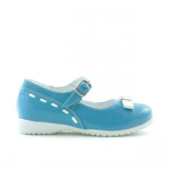 Small children shoes 12c patent turcoaz