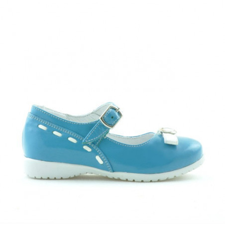 Small children shoes 12c patent turcoaz