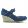 Women casual shoes 199 indigo velour